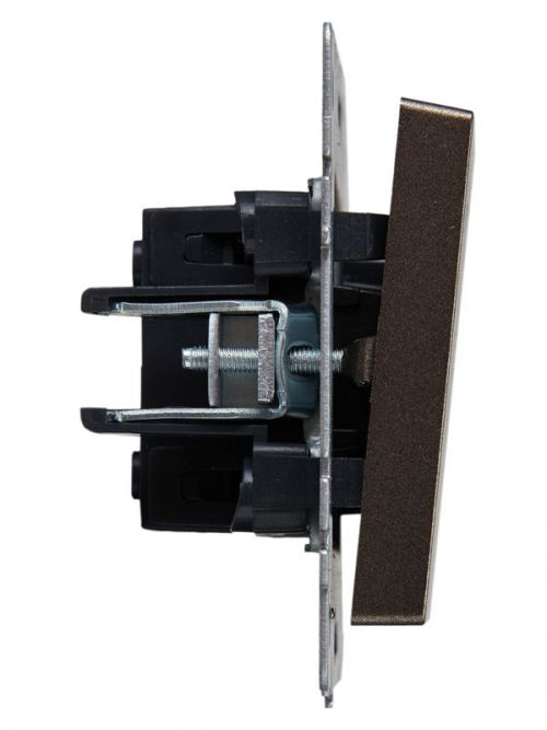 Выключатель проходной 1-кл. СП BRITE ВС10-1-6-БрТБ 10А бронза IEK BR-V12-0-10-K45 BR-V12-0-10-K45