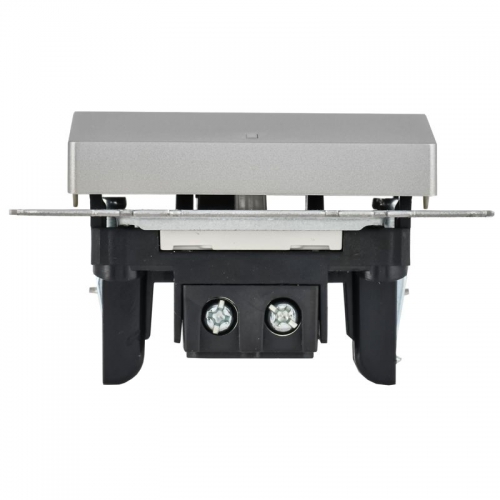 Выключатель 1-кл. СП BRITE ВС10-1-1-БрА 10А с инд. алюм. IEK BR-V10-1-10-K47 BR-V10-1-10-K47