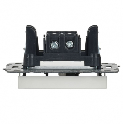 Выключатель 1-кл. СП BRITE ВС10-1-1-БрБ 10А с инд. бел. IEK BR-V10-1-10-K01 BR-V10-1-10-K01