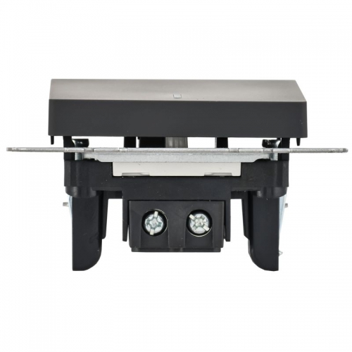 Выключатель 1-кл. СП BRITE ВС10-1-1-БрГ 10А с инд. графит IEK BR-V10-1-10-K53 BR-V10-1-10-K53