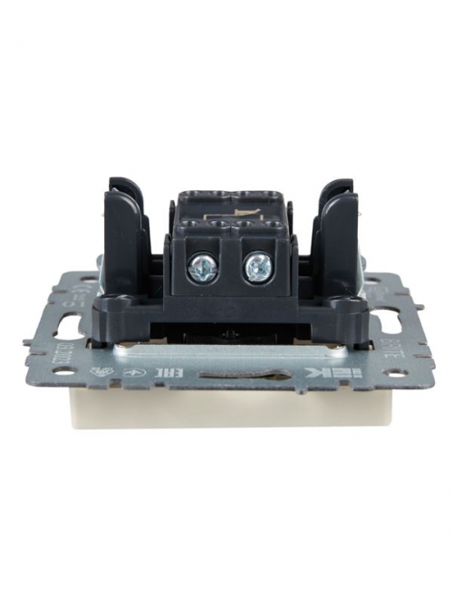 Выключатель 1-кл. СП BRITE ВС10-1-4-БрКр 10А самовозвратн. беж. IEK BR-V14-0-10-K10 BR-V14-0-10-K10