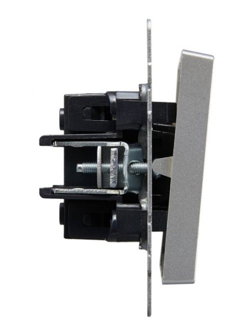 Выключатель 3-кл. СП BRITE ВС10-3-0-БрА 10А алюм. IEK BR-V30-0-10-K47 BR-V30-0-10-K47