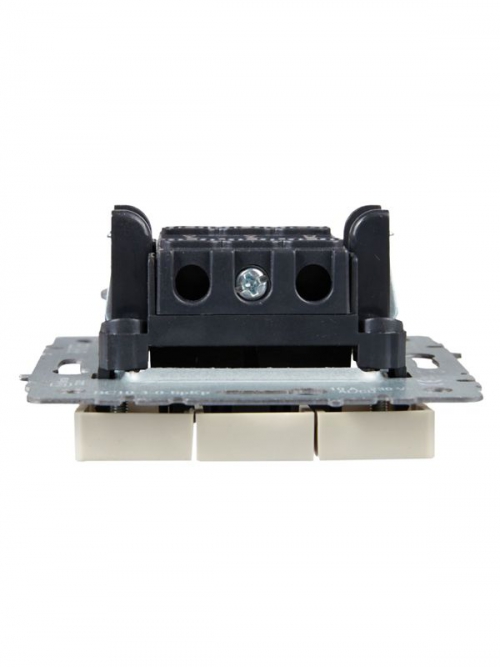 Выключатель 3-кл. СП BRITE ВС10-3-0-БрКр 10А беж. IEK BR-V30-0-10-K10 BR-V30-0-10-K10