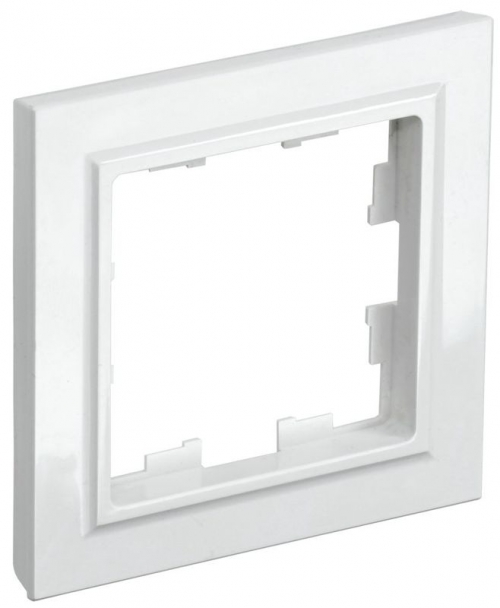 Рамка 1-м BRITE РУ-1-БрБ бел. IEK BR-M12-K01 BR-M12-K01