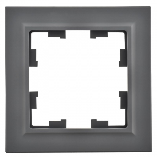 Рамка 1-м BRITE РУ-1-БрГ графит IEK BR-M12-K53 BR-M12-K53