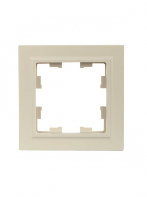 Рамка 1-м BRITE РУ-1-БрКр беж. IEK BR-M12-K10 BR-M12-K10