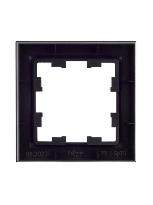 Рамка 1-м BRITE РУ-1-БрТБ бронза IEK BR-M12-K45 BR-M12-K45