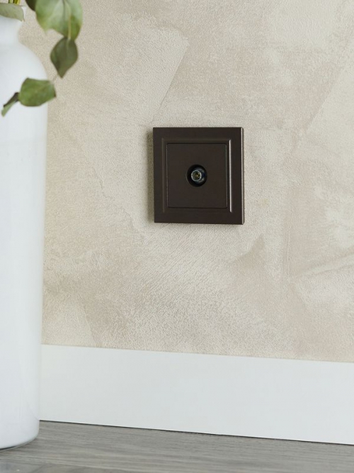 Рамка 1-м BRITE РУ-1-БрТБ бронза IEK BR-M12-K45 BR-M12-K45