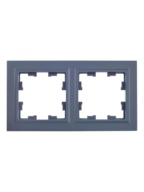 Рамка 2-м BRITE РУ-2-БрМ маренго IEK BR-M22-K35 BR-M22-K35