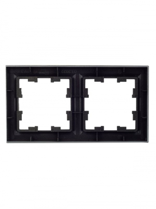 Рамка 2-м BRITE РУ-2-БрШ шампань IEK BR-M22-K37 BR-M22-K37