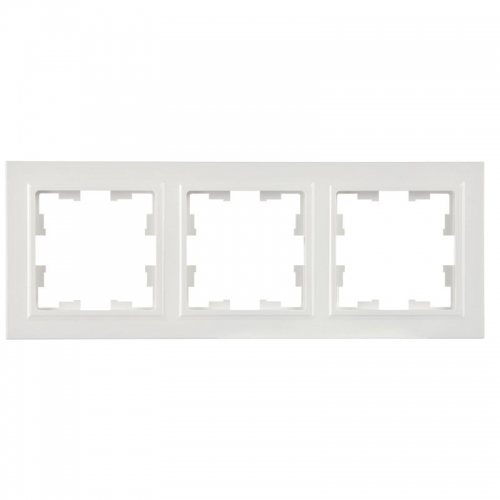 Рамка 3-м BRITE РУ-3-БрБ бел. IEK BR-M32-K01 BR-M32-K01