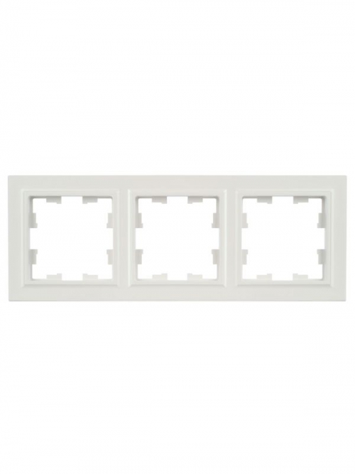 Рамка 3-м BRITE РУ-3-БрЖ жемчуж. IEK BR-M32-K36 BR-M32-K36