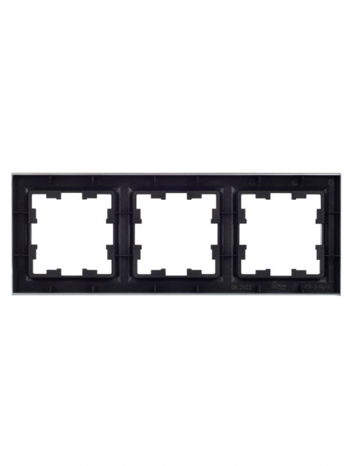 Рамка 3-м BRITE РУ-3-БрШ шампань IEK BR-M32-K37 BR-M32-K37