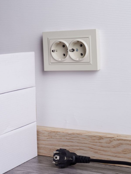 Розетка 2-м СП BRITE РС12-3-БрКр 16А в сборе с заземл. без защ. шторок беж. IEK BR-R21-16-K10-F BR-R21-16-K10-F