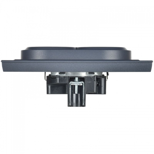 Розетка 2-м СП BRITE РС12-3-БрМ 16А в сборе с заземл. без защ. шторок маренго IEK BR-R21-16-K35-F BR-R21-16-K35-F