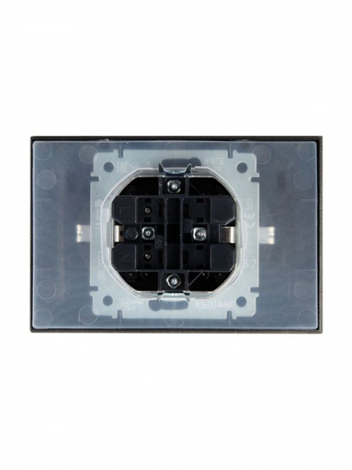 Розетка 2-м СП BRITE РСбш12-3-44-БрШ 16А в сборе IP44 с крышкой шампань IEK BR-R26-16-44-K37-F BR-R26-16-44-K37-F