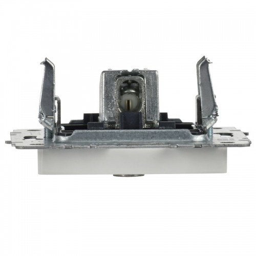 Розетка телевизионная оконечная TV СП Brite РТВ11-0-БрБ бел. IEK BR-A10-O-K01 BR-A10-O-K01