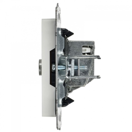 Розетка телевизионная оконечная TV СП Brite РТВ11-0-БрБ бел. IEK BR-A10-O-K01 BR-A10-O-K01