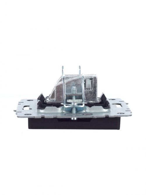 Розетка телевизионная оконечная TV СП Brite РТВ11-0-БрЧ черн. IEK BR-A10-O-K02 BR-A10-O-K02