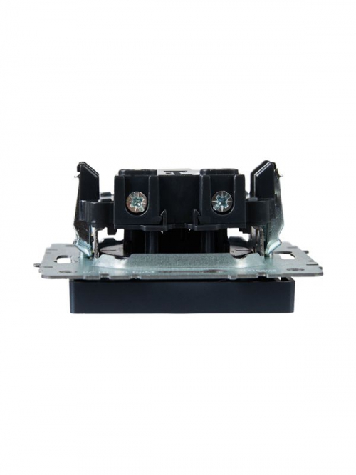 Розетка 1-м СП BRITE РС10-1-0-БрМ 10А без заземл. без защ. шторок маренго IEK BR-R10-10-K35 BR-R10-10-K35