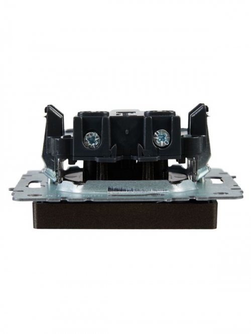 Розетка 1-м СП BRITE РС10-1-0-БрТБ 10А без заземл. без защ. шторок бронза IEK BR-R10-10-K45 BR-R10-10-K45