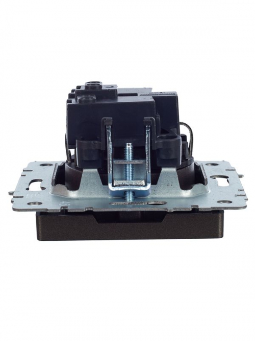 Розетка 1-м СП BRITE РС14-1-0-БрТБ 16А с заземл. защ. шторки бронза IEK BR-R14-16-K45 BR-R14-16-K45