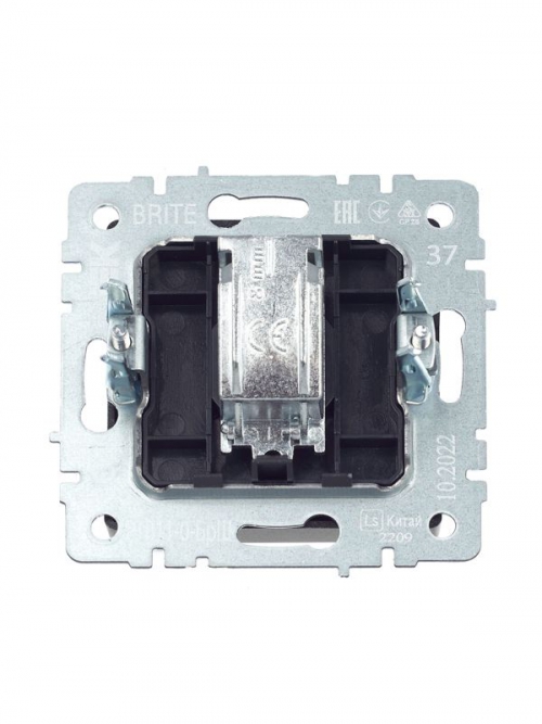 Розетка телевизионная оконечная TV СП Brite РТВ11-0-БрШ шампань IEK BR-A10-O-K37 BR-A10-O-K37