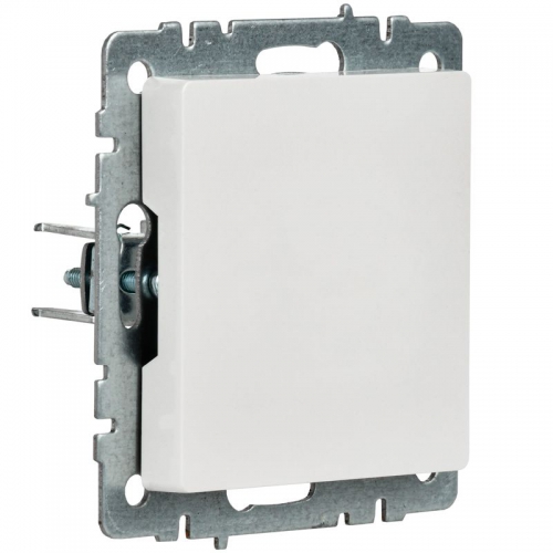 Заглушка с суппортом BRITE МЗ10-БрБ бел. IEK BR-PL10-K01 BR-PL10-K01