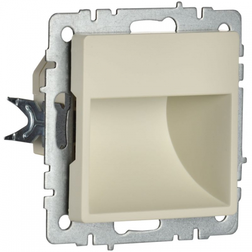 Подсветка светодиодная BRITE встраив. ПЛ20-БрКр беж. IEK BR-FL20-K10 BR-FL20-K10