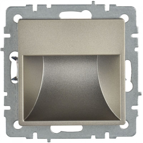 Подсветка светодиодная BRITE встраив. ПЛ20-БрШ шампань IEK BR-FL20-K37 BR-FL20-K37