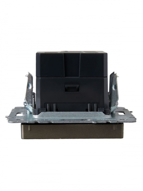 Розетка BRITE USB A+C 18Вт РЮ11-1-БрШ шампань IEK BR-U22-018-K37 BR-U22-018-K37