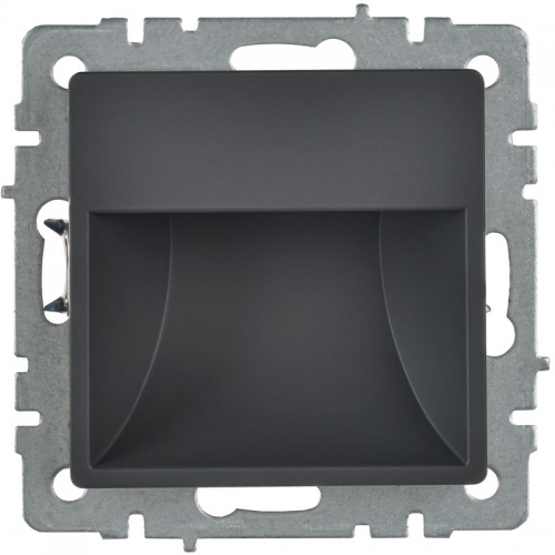 Подсветка светодиодная BRITE встраив. ПЛ20-БрГ графит IEK BR-FL20-K53 BR-FL20-K53