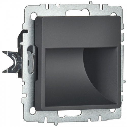 Подсветка светодиодная BRITE встраив. ПЛ20-БрГ графит IEK BR-FL20-K53 BR-FL20-K53