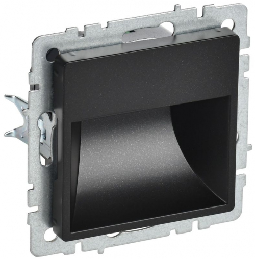 Подсветка светодиодная BRITE встраив. ПЛ20-БрЧ черн. IEK BR-FL20-K02 BR-FL20-K02