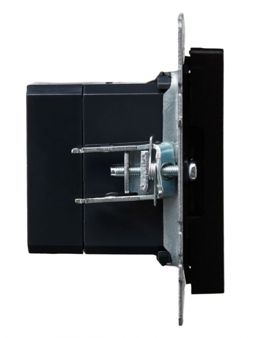 Розетка BRITE USB A+A 3.1А РЮ10-1-БрЧ черн. IEK BR-U21-D31-K02 BR-U21-D31-K02