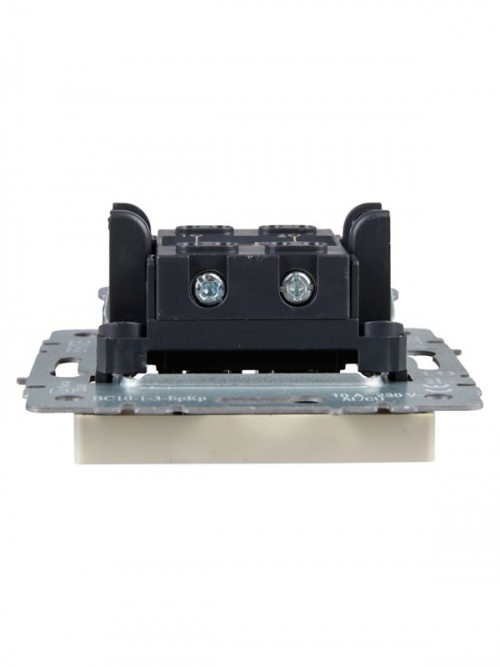 Выключатель перекрестный 1-кл. СП BRITE 10А ВС10-1-3-БрБ беж. IEK BR-V13-0-10-K10 BR-V13-0-10-K10