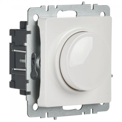 Светорегулятор СП BRITE пов-наж. 600Вт СС10-1-0-БрБ бел. IEK BR-D20-0600-K01 BR-D20-0600-K01