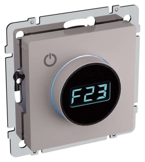 Термостат электронный с индикацией BRITE СП IP20 ТС10-1-БрЖ жемчуг IEK BR-RT11-K36 BR-RT11-K36