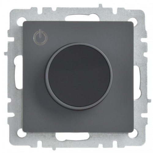 Термостат электронный с индикацией BRITE СП IP20 ТС10-1-БрГ графит IEK BR-RT11-K53 BR-RT11-K53