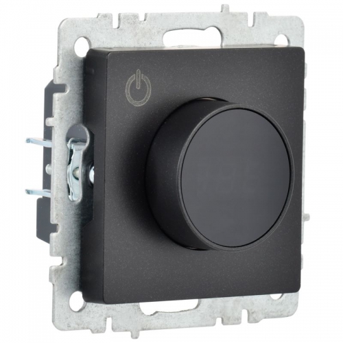 Термостат электронный с индикацией BRITE СП IP20 ТС10-1-БрЧ черн. IEK BR-RT11-K02 BR-RT11-K02