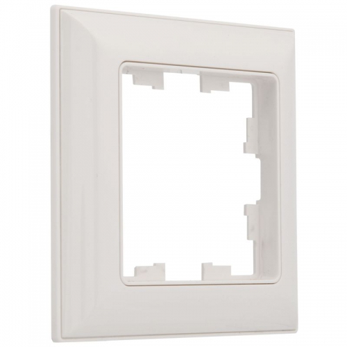 Рамка 1-м BRITE РУ-1-Бр бел./бел. IEK BR-M12-12-K01 BR-M12-12-K01