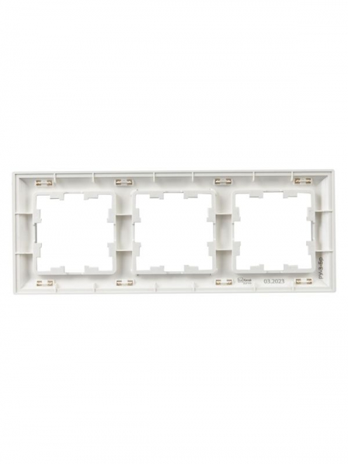 Рамка 3-м BRITE РУ-3-Бр алюм./алюм. IEK BR-M32-12-K47 BR-M32-12-K47