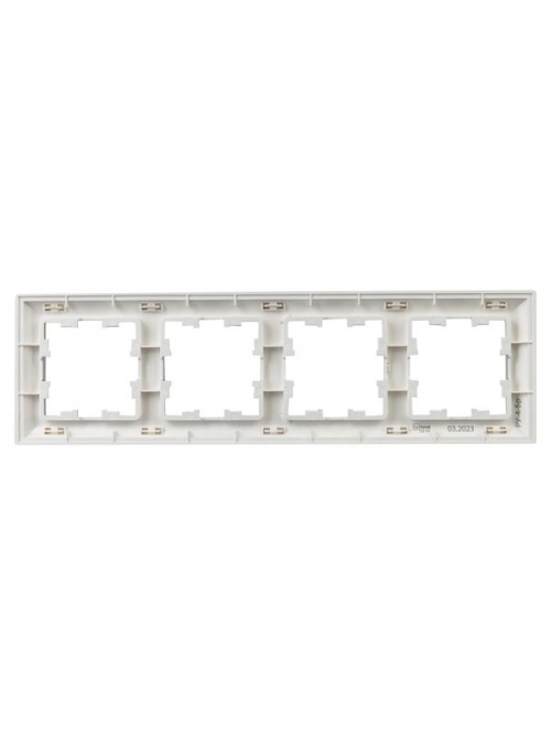 Рамка 4-м BRITE РУ-4-Бр алюм./алюм. IEK BR-M42-12-K47 BR-M42-12-K47