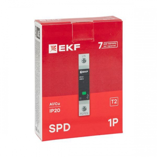 Ограничитель перенапряжения имп. ОПВ-Д1 EKF opv-d1 opv-d1