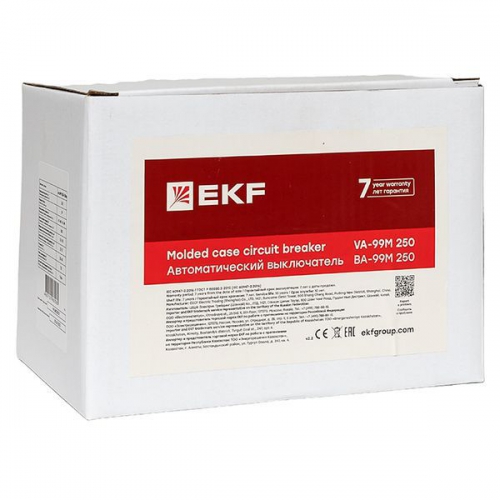Выключатель автоматический 3п 250/250А 35кА ВА-99М PROxima EKF mccb99-250-250m mccb99-250-250m