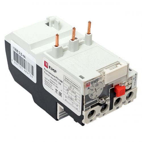 Реле тепл. РТЭ 1308 2.5-4А EKF rel-1308-2.5-4 rel-1308-2.5-4