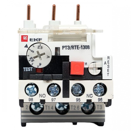 Реле тепл. РТЭ 1308 2.5-4А EKF rel-1308-2.5-4 rel-1308-2.5-4