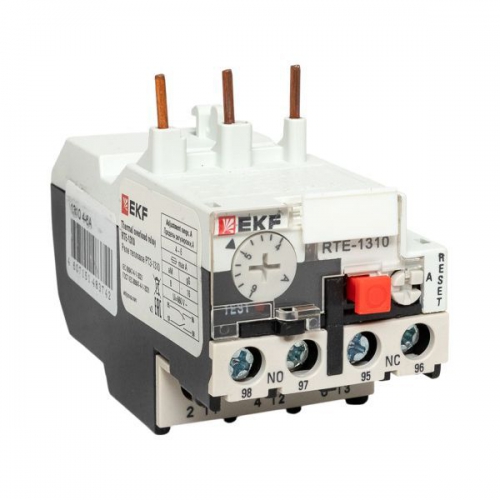 Реле тепл. РТЭ 1310 4-6А EKF rel-1310-4-6 rel-1310-4-6
