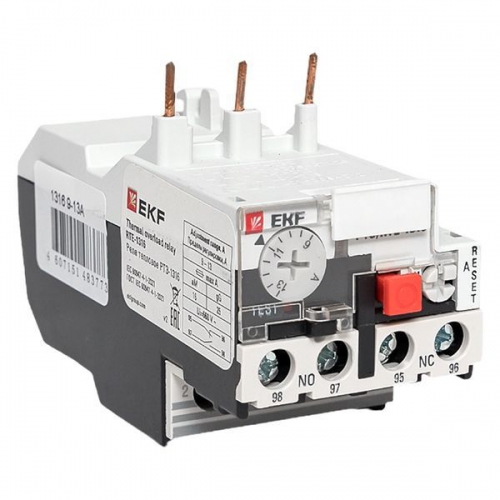 Реле тепл. РТЭ 1316 9-13А EKF rel-1316-9-13 rel-1316-9-13
