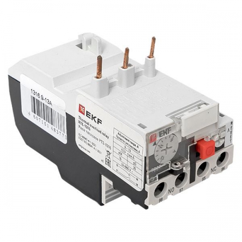 Реле тепл. РТЭ 1316 9-13А EKF rel-1316-9-13 rel-1316-9-13